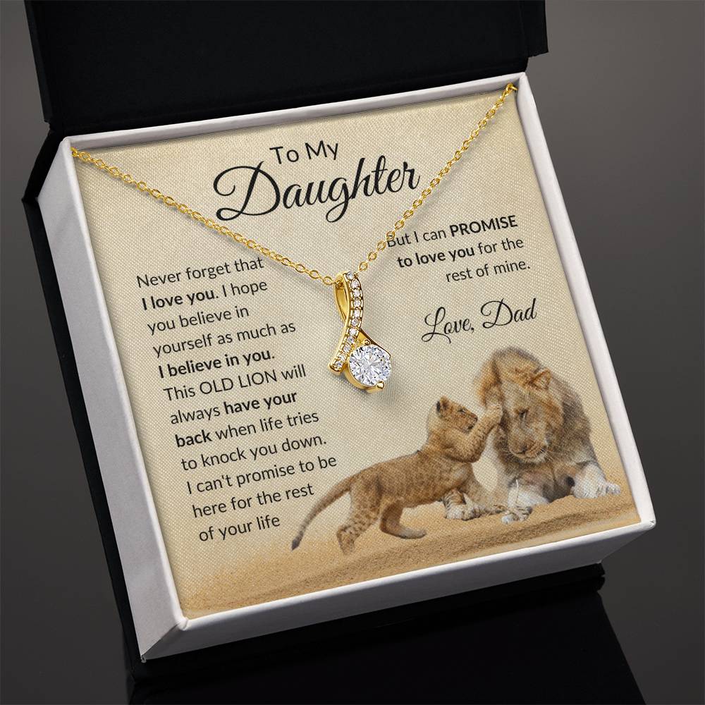 To My Daughter | Old Lion | Alluring Beauty Necklace
