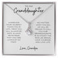 To My Granddaughter | Alluring Beauty Necklace