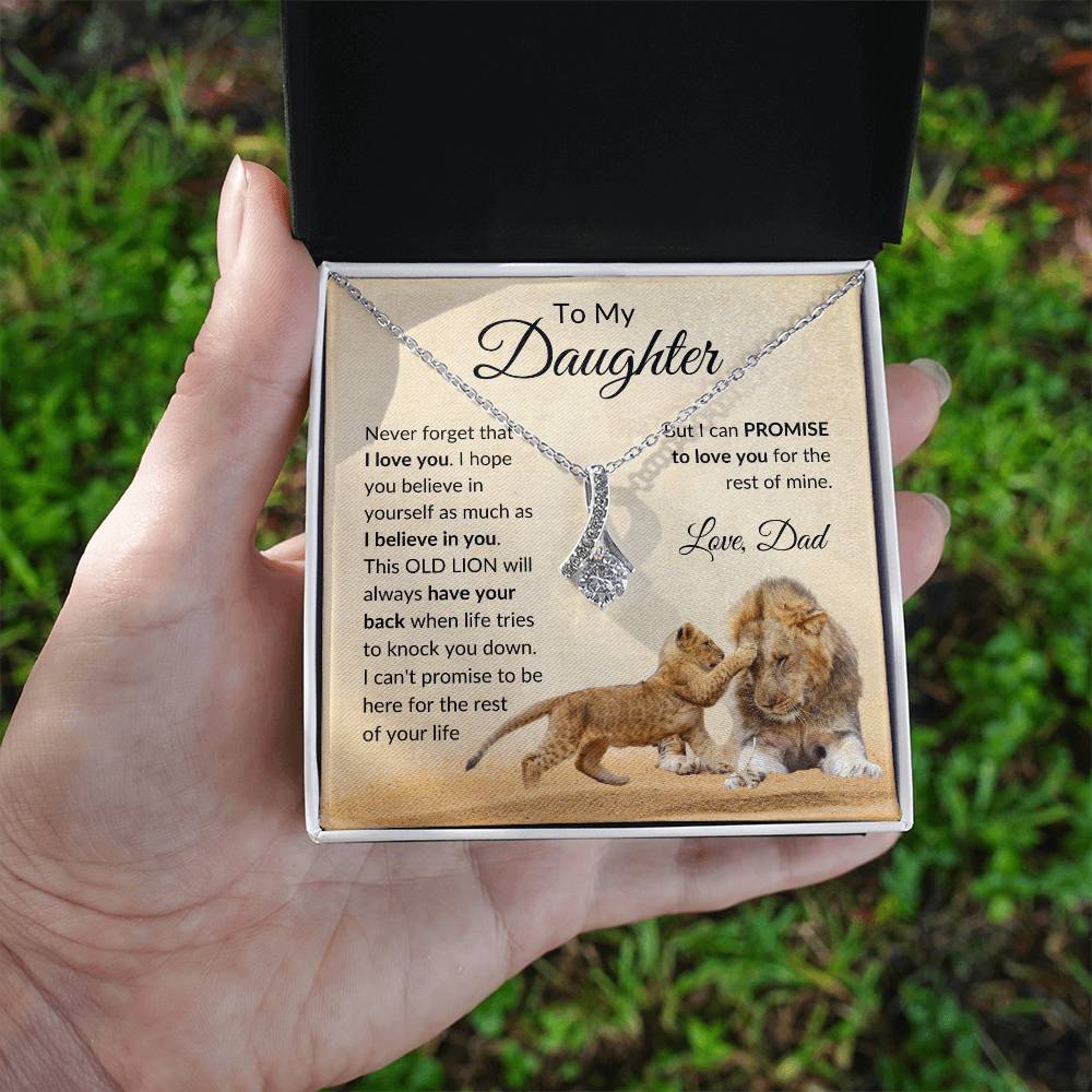 To My Daughter | Old Lion | Alluring Beauty Necklace
