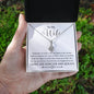 To My Wife | Alluring Beauty Necklace