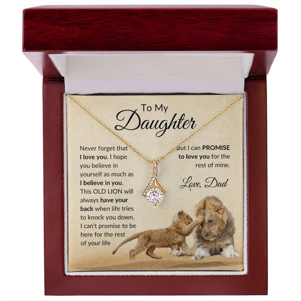 To My Daughter | Old Lion | Alluring Beauty Necklace