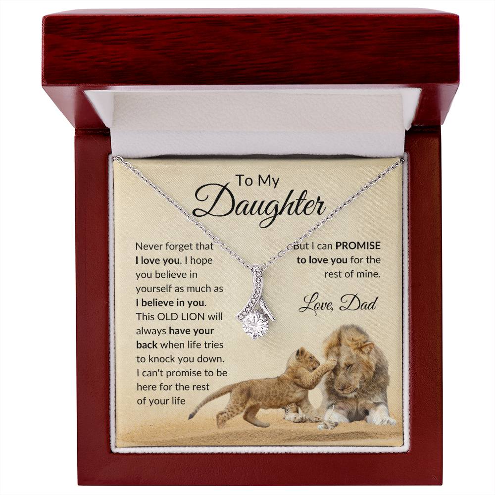 To My Daughter | Old Lion | Alluring Beauty Necklace