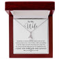 To My Wife | Alluring Beauty Necklace