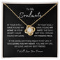 To My Soulmate | Love Knot Necklace