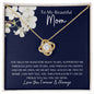 To My Mom | Love Knot Necklace