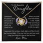 To My Daughter | Last Breath | Love Knot Necklace