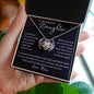 To My Daughter | Last Breath | Love Knot Necklace