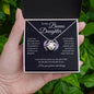 Bonus Daughter | Blessings | Love Knot Necklace