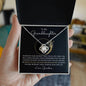 To My Granddaughter | Love Knot Necklace