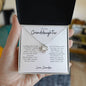 To My Granddaughter | Love Knot Necklace