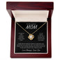 Mom | Words Are Not Enough | Love Knot Necklace