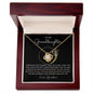 To My Granddaughter | Love Knot Necklace