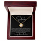 To My Soulmate | One Wish | Love Knot Necklace