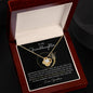 To My Granddaughter | Love Knot Necklace