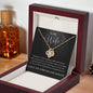 To My Wife | Hearts | Love Knot Necklace