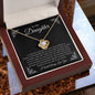 To My Daughter | Love Knot Necklace