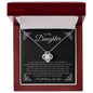 To My Daughter | Love Knot Necklace