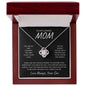 Mom | Words Are Not Enough | Love Knot Necklace
