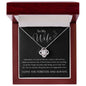 To My Wife | Hearts | Love Knot Necklace