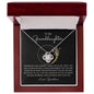 To My Granddaughter | Love Knot Necklace