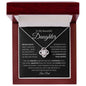 To My Daughter | Love Knot Necklace