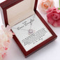 To My Bonus Daughter | Love Knot Necklace