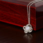 To My Soulmate | Love Knot Necklace
