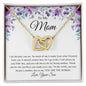 To My Mom | From Son | Interlocking Hearts Necklace