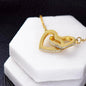 To My Soulmate | Interlocking Hearts Necklace
