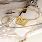 To My Daughter | Interlocking Hearts Necklace