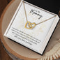 To My Mommy | Pregnancy Gift | Interlocking Hearts Necklace