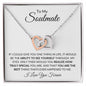 To My Soulmate | Interlocking Hearts Necklace
