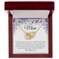 To My Mom | From Son | Interlocking Hearts Necklace