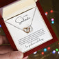 To My Soulmate | Love You Longer | Interlocking Hearts Necklace