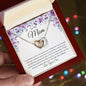 To My Mom | From Son | Interlocking Hearts Necklace