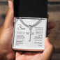 To My Son | Cross on Cuban Chain
