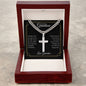 To My Grandson | Love Grandma | Artisan Cross Necklace