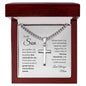To My Son | Cross on Cuban Chain