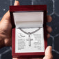 To My Son | Cross on Cuban Chain