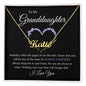 To My Granddaughter | Custom Name Necklace