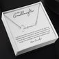 To My Granddaughter | Custom Name Necklace Horizontal