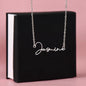 To My Bonus Daughter |  Custom Name Necklace