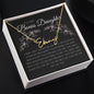 To My Bonus Daughter |  Custom Name Necklace