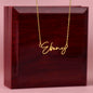 To My Bonus Daughter |  Custom Name Necklace