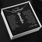 To My Soulmate | Custom Name Necklace Vertical
