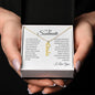 To My Soulmate | Custom Name Necklace Vertical