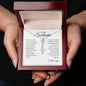 To My Soulmate | Custom Name Necklace Vertical