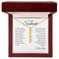 To My Soulmate | Custom Name Necklace Vertical
