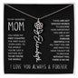 My Amazing Mom | First Country | Custom Name Necklace