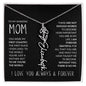 My Amazing Mom | First Country | Custom Name Necklace